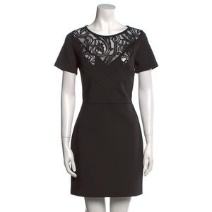 Sandro dress size 1 .Little black dress.